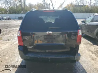 2010 Kia Sedona LX with VIN KNDMG4C36A6355277, listed as a Copart auction lot 77987954 with 222,929 mi miles and Non Repairable. Bid and sale history available at carsss.com. Image 6.