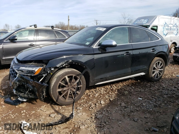 2022 Audi SQ5 Sportback Premium with VIN WA114AFY9N2035881, listed as a Copart auction lot 46407743 with 14,901 mi miles and . Bid and sale history available at DreamBid. Image 1.
