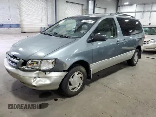 2000 Toyota Sienna LE z VIN 4T3ZF13C7YU284445, wystawiony jako Copart lot #52452465 z przebiegiem 150 609 mil mil oraz Szkoda całkowita • Salvage title. Historia ofert i sprzedaży dostępna na DreamBid. Obrazek 1.