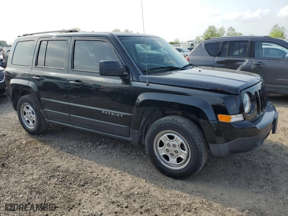 2016 Jeep Patriot Sport with VIN 1C4NJPBB5GD763483, listed as a Copart auction lot 50986255 with 95,874 mi miles and Salvage Title. Bid and sale history available at carsss.com. Image 4.