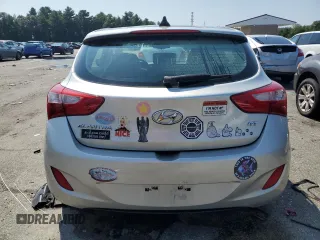 2013 Hyundai Elantra GT with VIN KMHD35LEXDU047561, listed as a Copart auction lot 68284264 with 82,462 mi miles and Salvage Title. Bid and sale history available at carsss.com. Image 6.