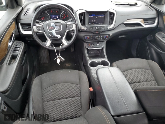 2020 GMC Terrain SLE with VIN 3GKALMEV2LL299087, listed as a Copart auction lot 60545425 with 88,199 mi miles and Salvage title. Bid and sale history available at DreamBid. Image 8.