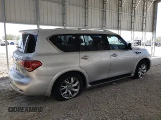 2014 Infiniti QX80 with VIN JN8AZ2NE1E9066087, listed as a Copart auction lot 53046505 with 0 mi miles and Clean Title. Bid and sale history available at carsss.com. Image 3.