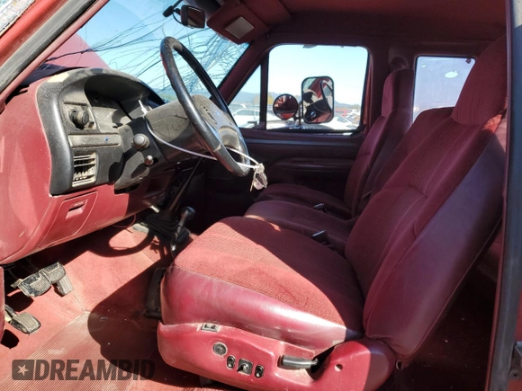 1994 Ford F-250 with VIN 1FTHX26F1RKB09056, listed as a Copart auction lot 73497694 with 0 mi miles and Salvage Title. Bid and sale history available at carsss.com. Image 7.