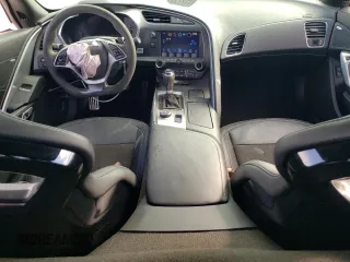 2016 Chevrolet Corvette Z06 2LZ with VIN 1G1YS2D63G5600718, listed as a Copart auction lot 76075824 with 19,529 mi miles and Salvage Title. Bid and sale history available at carsss.com. Image 8.