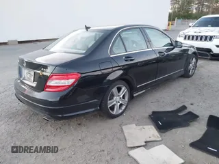 2011 Mercedes-Benz C 300 Sport with VIN WDDGF8BB8BR179273, listed as a IAAI auction lot 40798200 with 169,110 mi miles and . Bid and sale history available at DreamBid. Image 4.