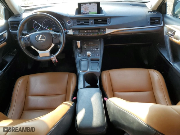 2014 Lexus CT 200h Hybrid with VIN JTHKD5BH5E2182639, listed as a Copart auction lot 70022454 with 132,380 mi miles and Salvage Title. Bid and sale history available at carsss.com. Image 8.