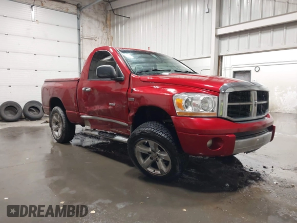 2006 Dodge 1500 SLT with VIN 1D7HU16236J142406, listed as a IAAI auction lot 41013772 with 114,192 mi miles and . Bid and sale history available at DreamBid. Image 1.