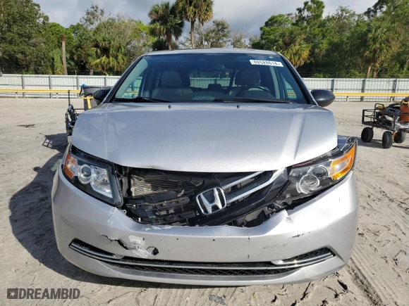 2014 Honda Odyssey EX-L with VIN 5FNRL5H61EB041346, listed as a Copart auction lot 80528614 with 111,625 mi miles and Clean Title. Bid and sale history available at carsss.com. Image 5.