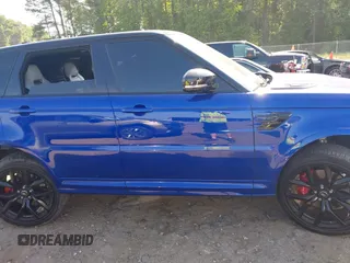 2021 Land Rover Range Rover Sport SVR with VIN SALWZ2RE4MA781110, listed as a IAAI auction lot 42143199 with 26,473 mi miles and . Bid and sale history available at DreamBid. Image 13.