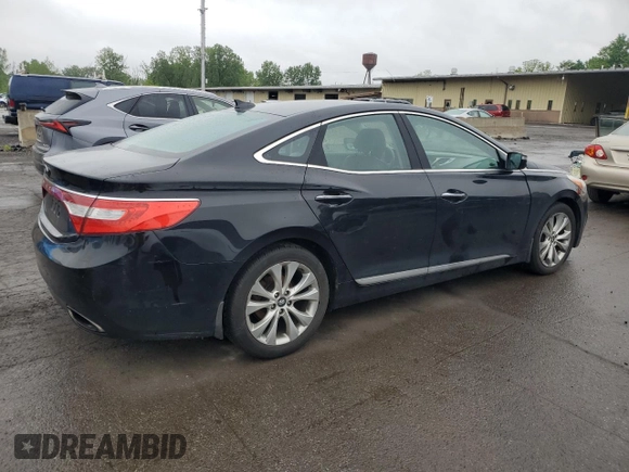 2013 Hyundai Azera with VIN KMHFG4JG2DA224164, listed as a Copart auction lot 58184245 with 206,811 mi miles and Clean title. Bid and sale history available at DreamBid. Image 3.