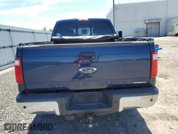 2013 Ford F-250 XL with VIN 1FT7W2B68DEA65536, listed as a Copart auction lot 56983405 with 123,614 mi miles and Salvage title. Bid and sale history available at DreamBid. Image 6.