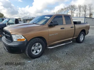 2012 Ram 1500 ST with VIN 1C6RD6FK8CS309156, listed as a Copart auction lot 77155524 with 162,373 mi miles and Salvage title. Bid and sale history available at DreamBid. Image 1.