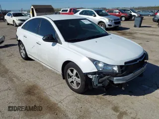 2014 Chevrolet Cruze 1LT with VIN 1G1PC5SB0E7261699, listed as a IAAI auction lot 42011008 with 164,699 mi miles and . Bid and sale history available at DreamBid. Image 1.