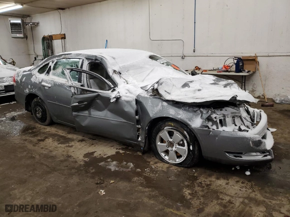 2008 Chevrolet Impala LT with VIN 2G1WT55N089114738, listed as a Copart auction lot 47203285 with 0 miles and Salvage Title. Bid and sale history available at carsss.com. Image 4.