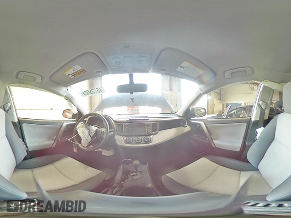 2015 Toyota RAV4 LE with VIN JTMBFREV4FJ036390, listed as a Copart auction lot 46738035 with 39,178 mi miles and Salvage Title. Bid and sale history available at DreamBid. Image 14.