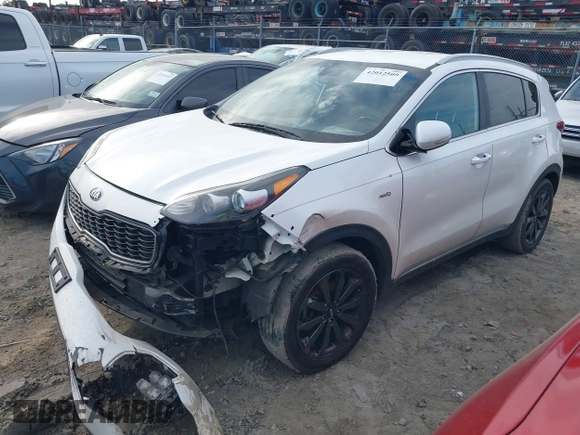 2018 Kia Sportage EX with VIN KNDPNCAC6J7442364, listed as a IAAI auction lot 42012509 with 217,245 mi miles and . Bid and sale history available at DreamBid. Image 17.