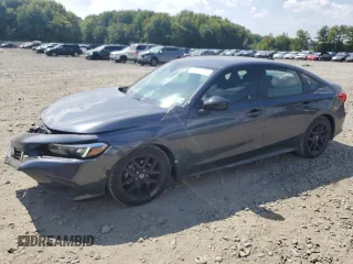 2024 Honda Civic Sedan Sport with VIN 2HGFE2F52RH567511, listed as a Copart auction lot 67954374 with 4,001 mi miles and Salvage Title. Bid and sale history available at carsss.com. Image 1.