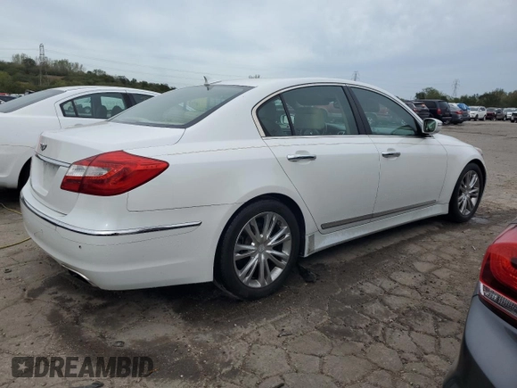 2012 Hyundai Genesis 5.0L R-Spec with VIN KMHGC4DH8CU203448, listed as a Copart auction lot 73234264 with 93,692 mi miles and Salvage Title. Bid and sale history available at carsss.com. Image 3.