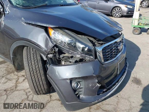 2019 Kia Sorento EX V6 with VIN 5XYPH4A58KG541318, listed as a IAAI auction lot 41021482 with 45,427 mi miles. Bid and sale history available at carsss.com. Image 19.