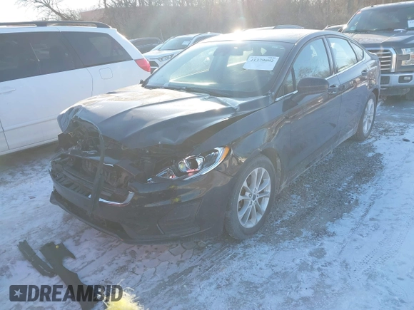2019 Ford Fusion SE with VIN 3FA6P0HD6KR282490, listed as a IAAI auction lot 41379092 with 46,069 mi miles. Bid and sale history available at carsss.com. Image 20.