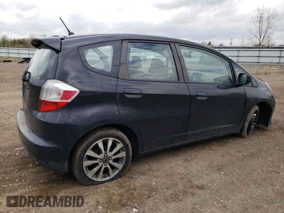 2013 Honda Fit Sport with VIN JHMGE8H51DC009050, listed as a Copart auction lot 53913855 with 207,199 mi miles and Salvage Title. Bid and sale history available at carsss.com. Image 3.