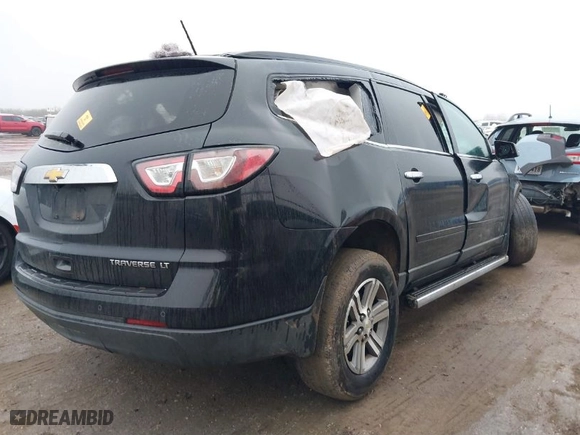 2015 Chevrolet Traverse LT with VIN 1GNKRGKD8FJ295463, listed as a IAAI auction lot 41417249 with 174,215 mi miles. Bid and sale history available at carsss.com. Image 4.