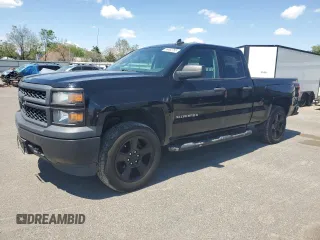 2015 Chevrolet Silverado 1500 LS with VIN 1GCVKPECXFZ327361, listed as a Copart auction lot 56462755 with 164,659 mi miles and Clean Title. Bid and sale history available at DreamBid. Image 1.