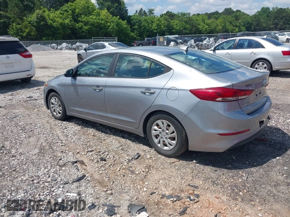 2017 Hyundai Elantra SE z VIN 5NPD74LF6HH083369, wystawiony jako IAAI lot #42446226 z przebiegiem 168 846 mil mil oraz . Historia ofert i sprzedaży dostępna na DreamBid. Obrazek 3.