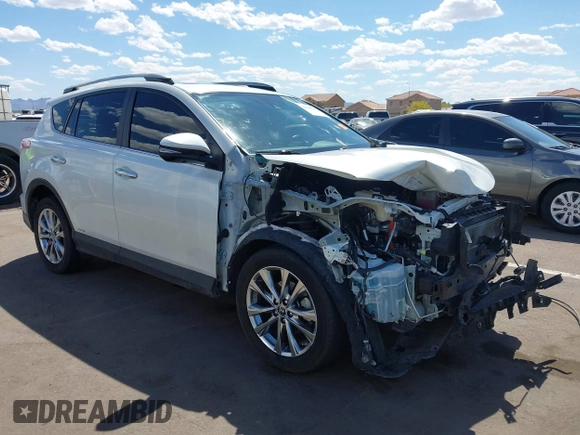 2017 Toyota RAV4 Hybrid Limited with VIN JTMDJREV4HD110724, listed as a IAAI auction lot 42141585 with 80,671 mi miles. Bid and sale history available at carsss.com. Image 1.