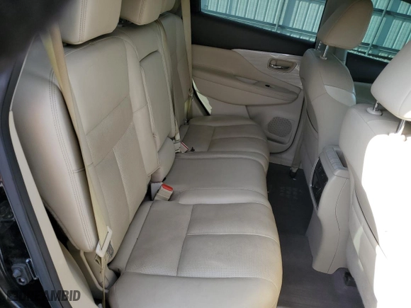 2017 Nissan Murano Platinum with VIN 5N1AZ2MH6HN198650, listed as a Copart auction lot 89311455 with 95,062 mi miles and Salvage Title. Bid and sale history available at carsss.com. Image 11.
