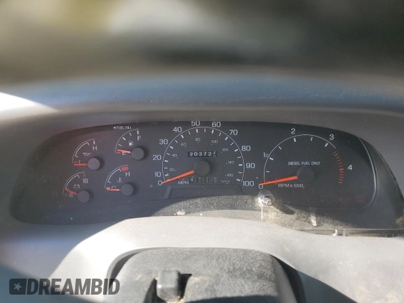2000 Ford F-350 XL with VIN 3FTSW30F7YMA72223, listed as a Copart auction lot 81574774 with 203,727 mi miles and Salvage Title. Bid and sale history available at DreamBid. Image 9.