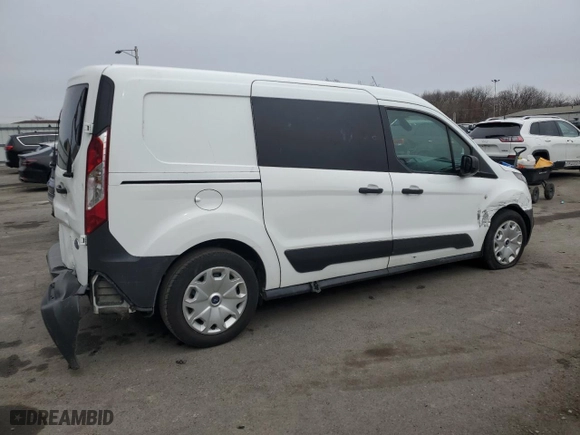 2018 Ford Transit Connect Van XL with VIN NM0LS7E78J1349292, listed as a Copart auction lot 44896315 with 0 mi miles and Salvage Title. Bid and sale history available at carsss.com. Image 3.