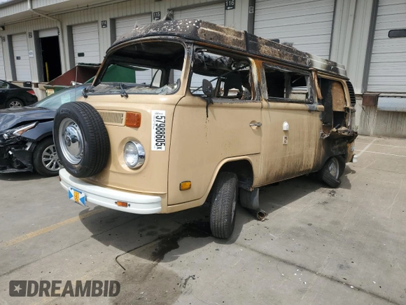 1979 Volkswagen Beetle with VIN 2392063156, listed as a Copart auction lot 57988605 with Not provided miles and Salvage title. Bid and sale history available at DreamBid. Image 1.
