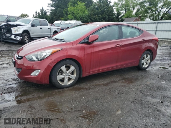2013 Hyundai Elantra GLS с VIN 5NPDH4AE8DH412462, выставлен на аукционе Copart как лот 58086655 с пробегом 127 149 миль миль и Списание • Salvage title. История ставок и продаж доступна на DreamBid. Изображение 1.