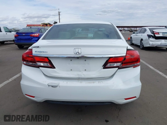 2013 Honda Civic LX with VIN 19XFB2F58DE093155, listed as a IAAI auction lot 41784537 with 138,934 mi miles and . Bid and sale history available at DreamBid. Image 6.