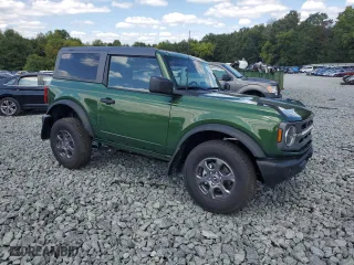 2024 Ford Bronco Big Bend with VIN 1FMDE7AH2RLA32648, listed as a Copart auction lot 70574644 with 3,175 mi miles and Salvage Title. Bid and sale history available at carsss.com. Image 4.