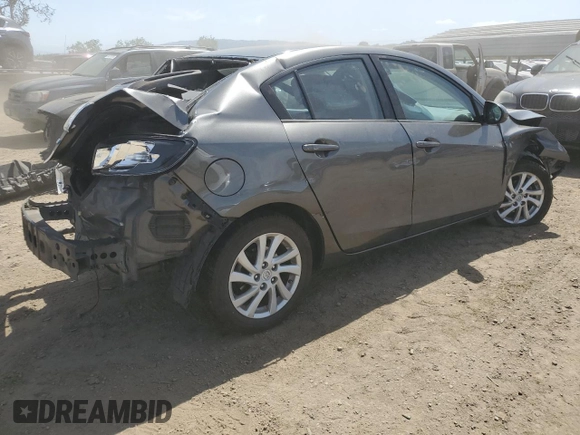 2012 Mazda 3 i Grand Touring with VIN JM1BL1W84C1643422, listed as a Copart auction lot 53557245 with 115,805 mi miles and Salvage Title. Bid and sale history available at DreamBid. Image 3.