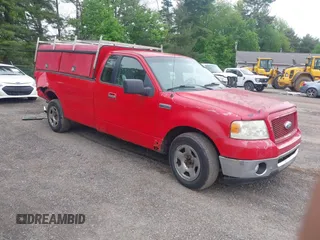 2006 Ford F-150 XL with VIN 1FTRF12W66KB37213, listed as a IAAI auction lot 42245733 with 201,266 mi miles and . Bid and sale history available at DreamBid. Image 1.