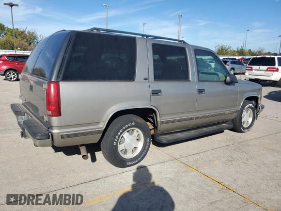1999 GMC Yukon with VIN 1GKEC13R3XJ806033, listed as a Copart auction lot 80365934 with 154,984 mi miles and Clean Title. Bid and sale history available at carsss.com. Image 3.