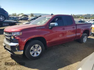 2019 Chevrolet Silverado 1500 LT with VIN 1GCRWCEDXKZ351645, listed as a Copart auction lot 71639124 with 29,393 mi miles and Salvage Title. Bid and sale history available at DreamBid. Image 1.