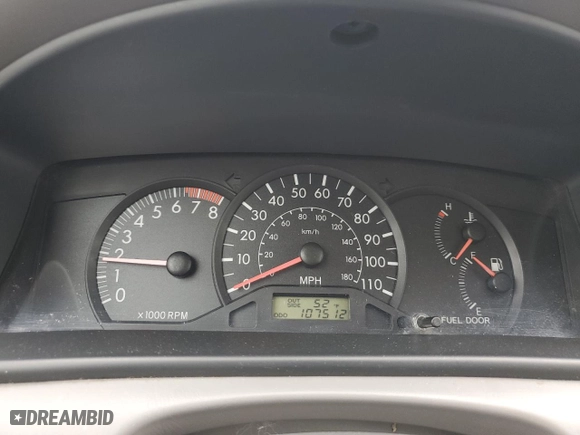 2007 Toyota Corolla CE with VIN 2T1BR32E47C753720, listed as a Copart auction lot 51965045 with 107,512 mi miles and Salvage Title. Bid and sale history available at carsss.com. Image 9.