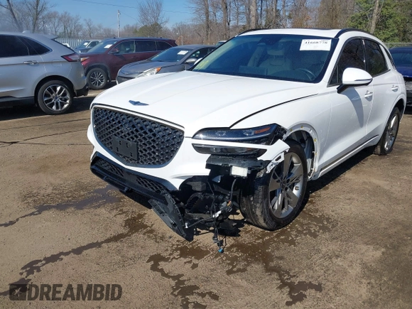 2022 Genesis GV70 Sport z VIN KMUMCDTC4NU039497, wystawiony jako IAAI lot #41668778 z przebiegiem 31 545 mil mil oraz . Historia ofert i sprzedaży dostępna na DreamBid. Obrazek 6.
