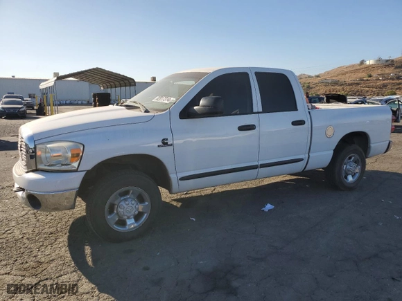 2007 Dodge Ram 2500 SLT with VIN 3D7KR28C77G740973, listed as a Copart auction lot 82017314 with 218,120 mi miles and Salvage Title. Bid and sale history available at carsss.com. Image 1.