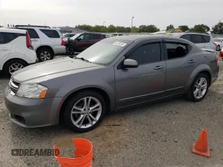 2012 Dodge Avenger SXT Plus with VIN 1C3CDZEG8CN285165, listed as a Copart auction lot 54735765 with 176,830 mi miles and Salvage title. Bid and sale history available at DreamBid. Image 1.