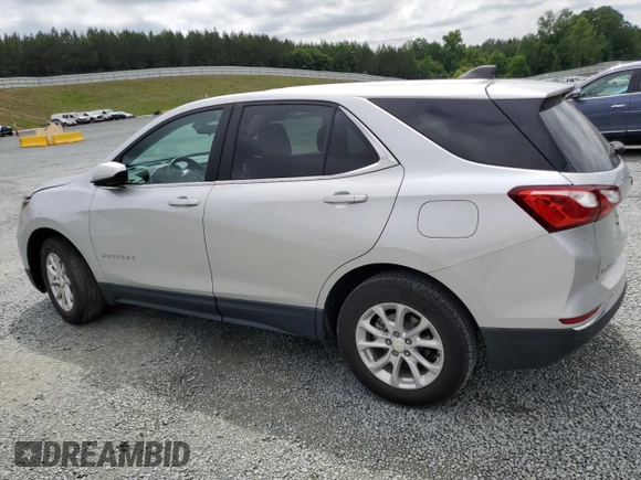 2021 Chevrolet Equinox LT with VIN 3GNAXJEV2MS160638, listed as a Copart auction lot 58692525 with 153,441 mi miles and Clean title. Bid and sale history available at DreamBid. Image 2.