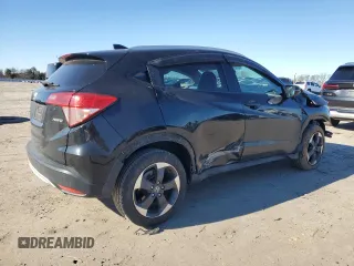 2018 Honda HR-V EX-L Navi with VIN 3CZRU6H78JM707582, listed as a Copart auction lot 45268565 with 84,624 mi miles and Salvage Title. Bid and sale history available at carsss.com. Image 3.