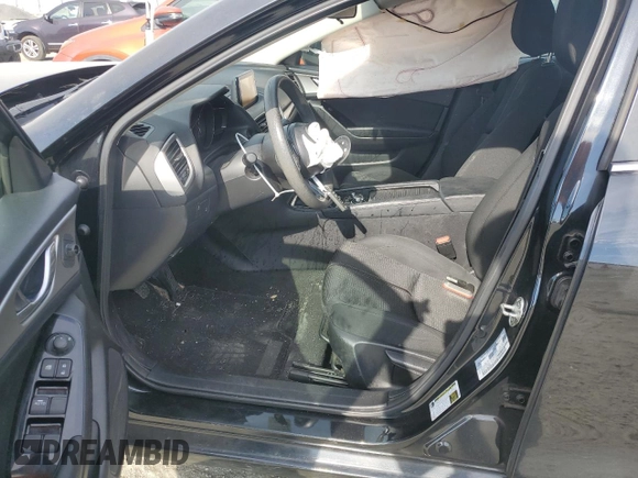 2018 Mazda 3 Sport with VIN 3MZBN1U77JM212994, listed as a Copart auction lot 47110025 with 77,518 mi miles and Salvage Title. Bid and sale history available at DreamBid. Image 7.