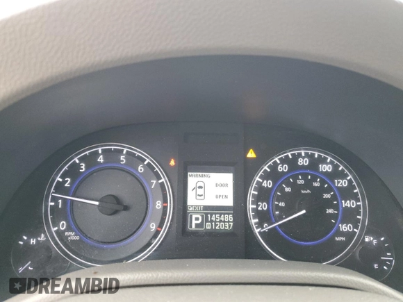 2011 Infiniti G37 x with VIN JN1CV6AR1BM407175, listed as a Copart auction lot 46539325 with 145,486 mi miles and Salvage Title. Bid and sale history available at carsss.com. Image 9.