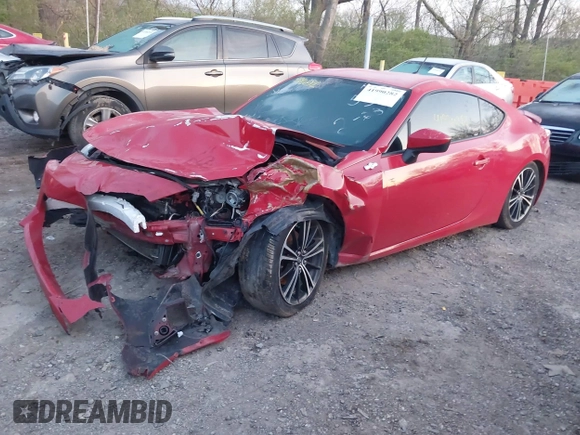 2014 Scion FR-S with VIN JF1ZNAA12E9707566, listed as a IAAI auction lot 41990282 with 105,376 mi miles and . Bid and sale history available at DreamBid. Image 2.